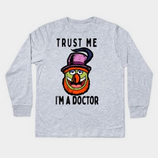 Trust me, I'm a Doctor; Teeth Kids Long Sleeve T-Shirt